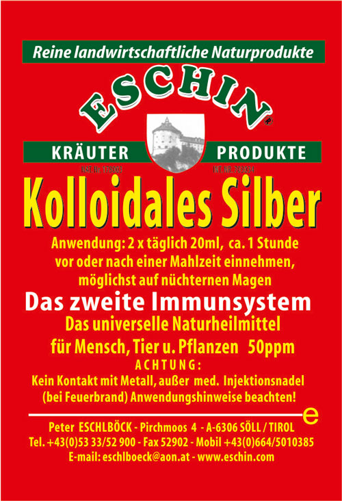 14 A Kolloidales Silber 200 ml