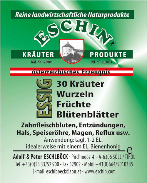 23 A  Essig 30 Kräuter 100 ml