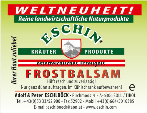 28 A  Frostbalsam 30 g